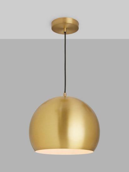 Pendant Ceiling Light, Antique Brass