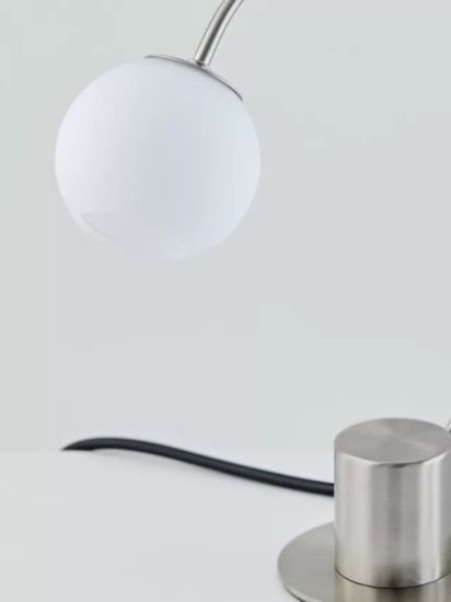 Helium Touch Table Lamp, Chrome