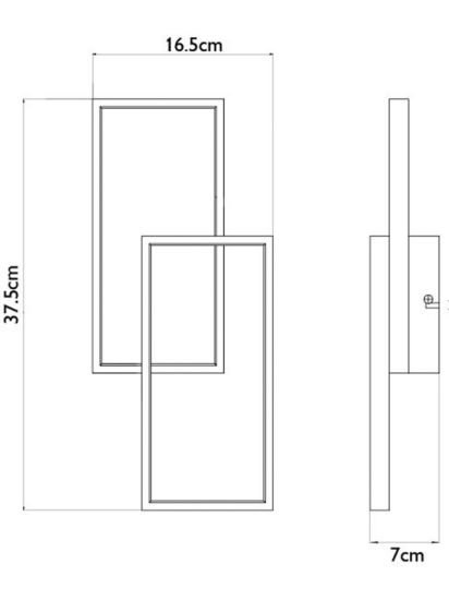 LED Wall Light, White
